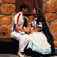 Me and Debbie Faw, Brigadoon